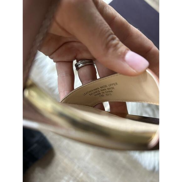 Enzo Angiolini McKinney Wedge Sandals 8.5 Women’s Brown Leather Ankle Strap NIB - Picture 6 of 11